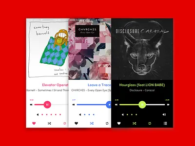 Music Player - DailyUI#009 009 challenge dailyui day ios iphone mobile music player ui ux
