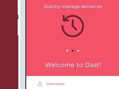 Dast design iphone mobile ui ux
