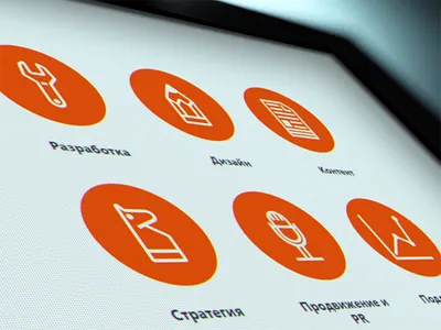 Icons For Digital-agency digital flat icons