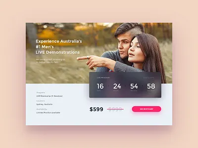 TIS Homepage Timer. The infinite social website color creator girl img infinite kiss love social timer ui ux