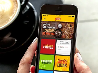 Swift App app application brazil design ios iphone swift ui