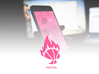 App Freebie app apple design free ios psd statistics ui ui design