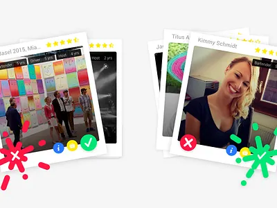 Stack vs. Pile app mobile sketch ui