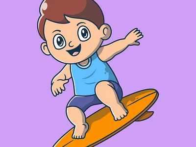 Riding surfboard cebred cebred toon chibi cute boy character kawaii riding surfboard surfer surfer boy surfing boy surfing cartoon