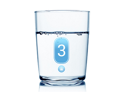 Day 091 - Liquid Tracker counter daily design drinks liquid lock tracker ui water web