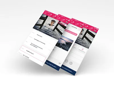 Smyler iOS App Design 2 app clean concept design event ios iphone smyler