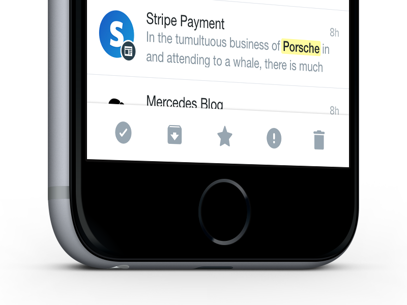 Bulk Actions actions bulk edition feed icons interface ios minimalist modern ui ux