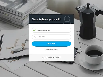 Login Form - Daily UI 100days dailyui day001 flat form input interface login widget simple ui sketch file up user user