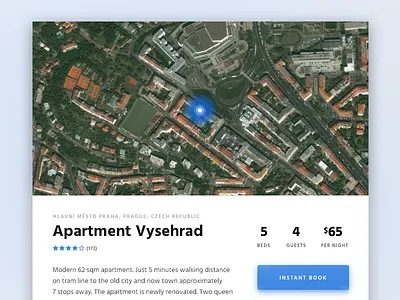 Daily UI challenge #029 — Map app booking card challenge daily dailyui map navigation ui
