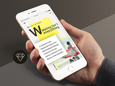 Blog Post - Day51 My Free UI/UX SketchApp Challenge blog daily ui day100 day51 download freebie ios post sketch sketchapp ui ux
