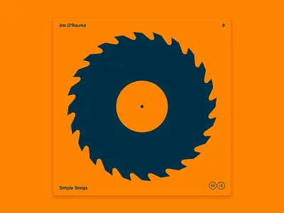 10x2015 / 8. Jim O'Rourke 10x2015 jim orourke record sawblade vinyl