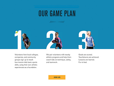 Coaching Process 2 action minimal process progress sports steps ui web design