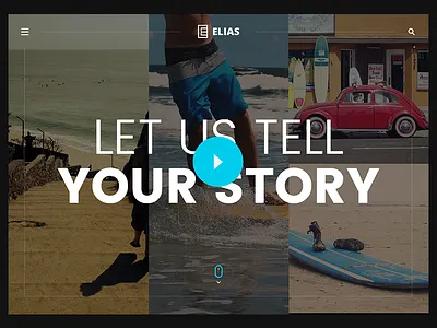 ELIAS UI Hero #04 cover hero ui web design
