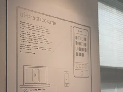 Exhibition Views exhibition exhibition views metallic ink print side projects silkscreen ui practices.me