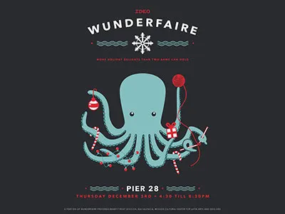 IDEO Wunderfaire poster holiday poster