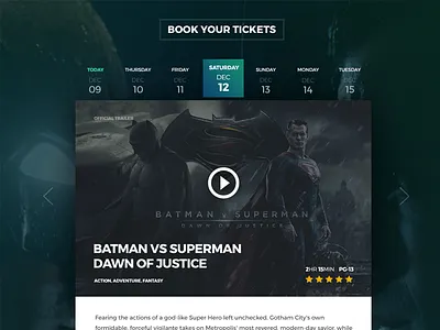 Day 003 - Book your tickets book tickets ui dailyui tickets ui widget
