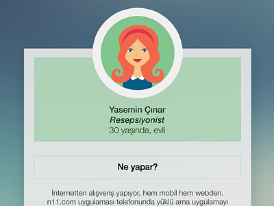 Persona Cards for a UI project mobile design persona ui user experience user interface user interview ux