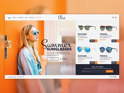 Sunglasses website design design fashion sunglasses ui website website design
