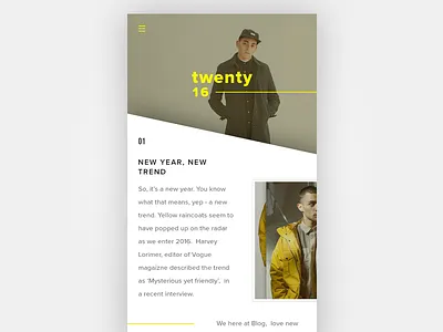 Fashion App app design fashion harvey lorimer nova proxima typography ui
