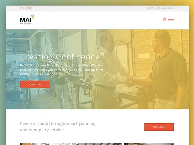 MAI - Web Design branding identity web web design wierstewart