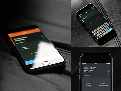 To-Day add new animation app countdown gestures grey lists productivity swipe task today ui