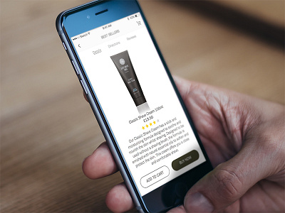 Product Detailed View black ecommerce minimal online shopping purchase shopping ui ux white