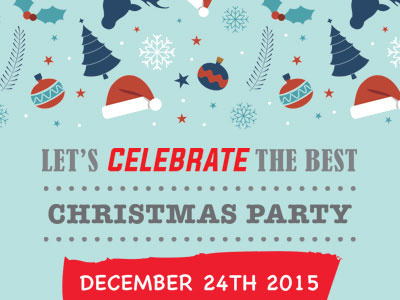 Christmas Party Flyer 2 christmas flyer party psd xmas