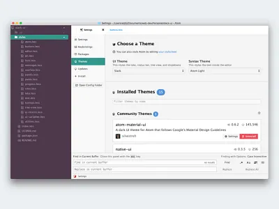 Slack UI Theme atom code github slack text text editor theme ui