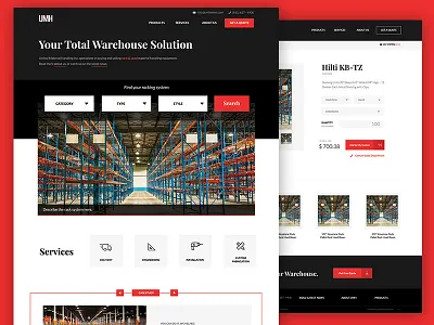 Industrial Ecommerce design digital ecommerce