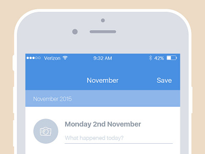 App iOS Design for notes app application design ios iphone design mobile design montevideo sketch userinterface ux wireframe wireframes