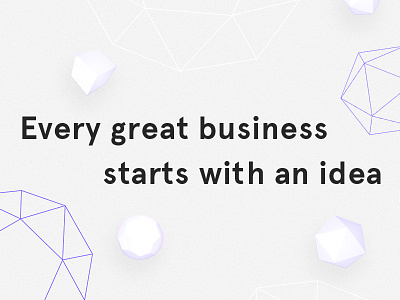 Start your dream business 3d business dream page shapes start