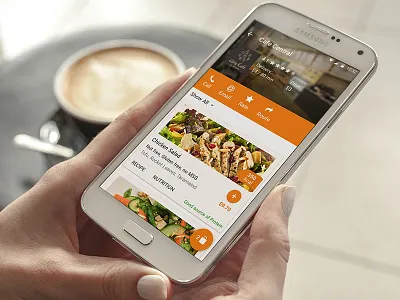 Food Marketplace App android app design food ios marketplace order restaurant social ui ux yellow