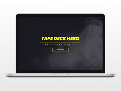 Tape Deck Hero app music sketch ui web