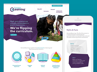 Connect4Learning Website aten atendesigngroup metalsmith responsive static typography website