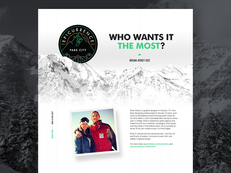 Example of Who Wants It the Most - Epicurrence