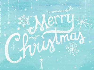 Merry Christmas christmas lettering
