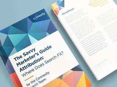 The Savy Marketer's Guide Attribution angles connexity ebook geometric marketing polygons seo triangles