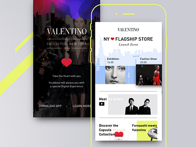 Ny Event app event fashion ios luxury timeline