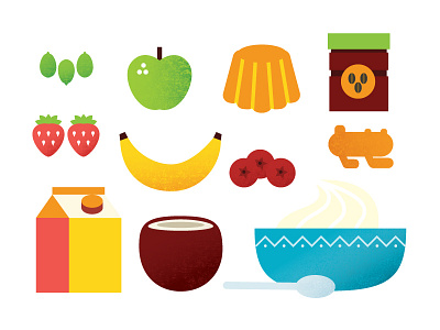 Cereal - for breakfast, lunch, dinner and dessert apple banana breakfast cereal coconut coffee ginger infographic pumpkin spoon strawberry yogurt