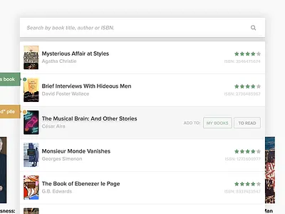 Live search results for a web app (& psd) dropdown psd search