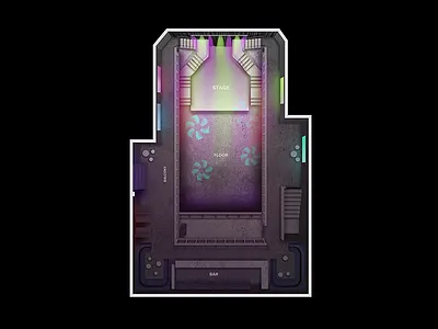 Dna Lounge concert maps music sf venue