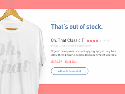 Daily Ui #016 - Pop Up daily ui e commerce pop up user experience user interface web design