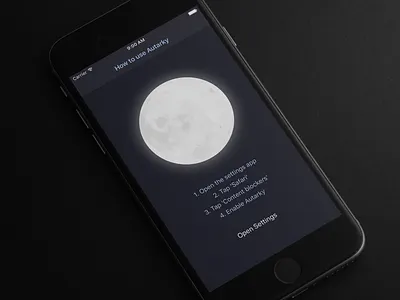 Autarky 1.1 app dark dark ui design interface ios update