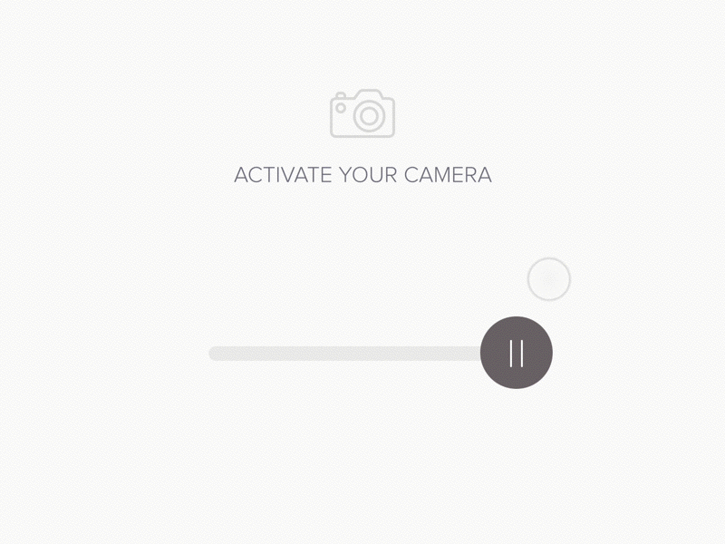 Camera Toggle by Daniel Lopez for Clarity Design on Dribbble