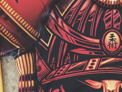 Samurai Rashguard Complete jiu jitsu rash guard samurai shirt