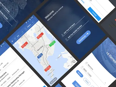 WorkIndia App android app material ui ux