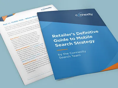 Mobile Strategy angles connexity ebook geometric marketing mobile retail seo triangles