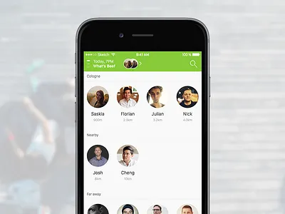 Hello! - Invitu app design invitation invite ios meet meetings swarm ui user experience design user interface ux