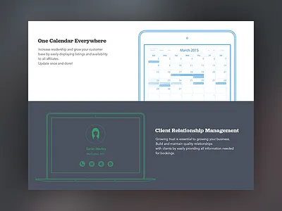 RentalsForce Saas for landlords admin panel app dashboard ui interface real estate saas ui user interface design ux web app