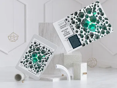 Fortune Magazine: December 3d art direction c4d cgi design editorial magazine marble vray